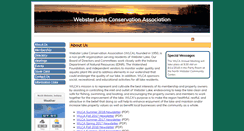 Desktop Screenshot of lakewebster.net