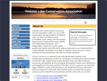 Tablet Screenshot of lakewebster.net